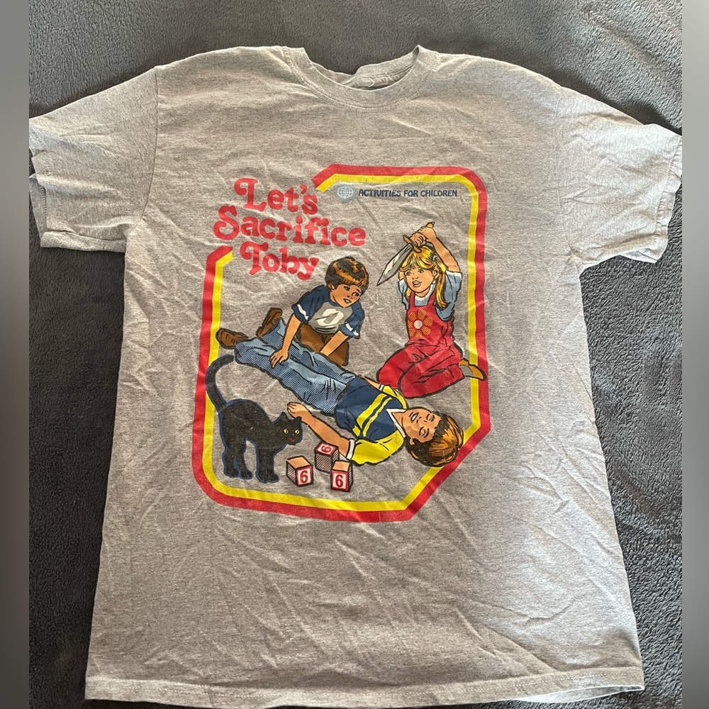 medium “lets sacrifice toby” shirt